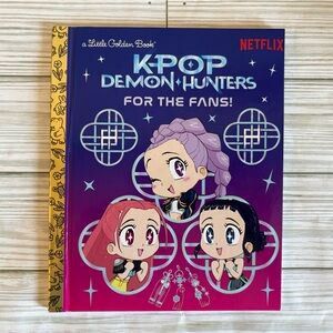 💜Kpop Demon Hunters For The Fans Little Golden Book